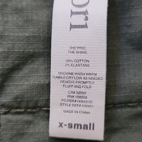 Vuori Green ripstop womens pant Sz XS - Picture 7 of 7